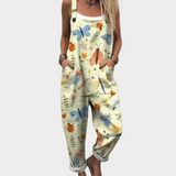 Aino trykt jumpsuit