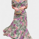 Luana - Elegant V-hals kjole