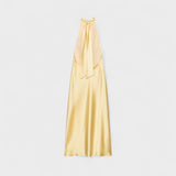 Gala - Halterneck-satin kjole