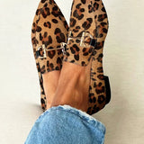 Gia - Stilfulde Leopard Mokkasiner