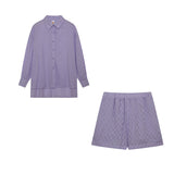 Heta - Let Bluse og Shorts