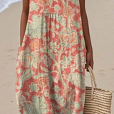 Elis - Blomstret vintage-kjole