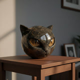 Chat Gardien en Pierre Noire