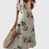 Amalia | Vintage Boho Maxi Sommerkjole