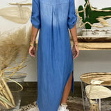 Ibiza - Maxi Kjole i Denim