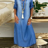 Ibiza - Maxi Kjole i Denim