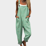 Lækker trykt jumpsuit