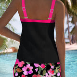 Aada | Stilfuld To-delt Tankini