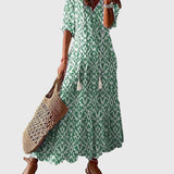 Amalia | Vintage Boho Maxi Sommerkjole