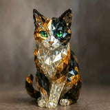 Chat en Cristal