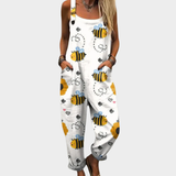 Behagelig trykt jumpsuit