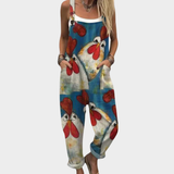 Behagelig trykt jumpsuit