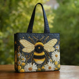 Sac Artisanal - Abeille aux Marguerites et Étoiles