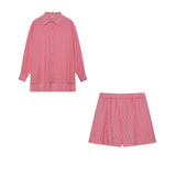 Heta - Let Bluse og Shorts