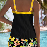 Aada | Stilfuld To-delt Tankini