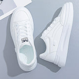 Stilfulde hvide sneakers med let komfort