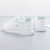Stilfulde hvide sneakers med let komfort