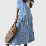 Amalia | Vintage Boho Maxi Sommerkjole