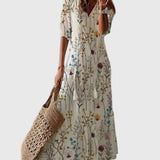 Amalia | Vintage Boho Maxi Sommerkjole