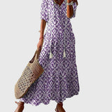 Amalia | Vintage Boho Maxi Sommerkjole