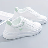 Stilfulde hvide sneakers med let komfort