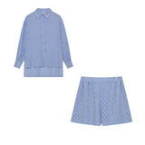 Heta - Let Bluse og Shorts