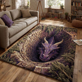 Sophie - Tapis décoratif Œil Dragon Abyssal