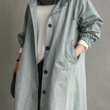 Minttu - Trenchcoat med klart snit