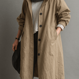 Minttu - Trenchcoat med klart snit