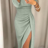 Natália - Elegant kjole med bare skuldre