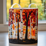 Panier à Linge Matelassé - Forêt