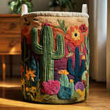 Panier à Linge Matelassé - Horizon de Cactus