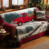 Emma - Housse de canapé matelassée Motif de Noël