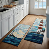Yvette - Tapis de cuisine Phare sur Mer