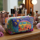 Josette - Trousse de toilette matelassée Voyage Cosmique