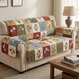 Éléonore - Housse de canapé matelassée Patchwork Cottage