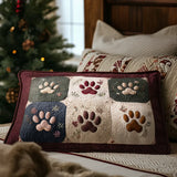 Housse de Coussin Matelassée - Pattes Confortables