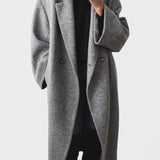Saaga - Trenchcoat med klart snit