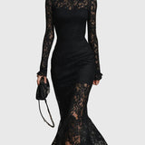 Aada | Elegant blonde maxi-kjole