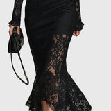 Aada | Elegant blonde maxi-kjole