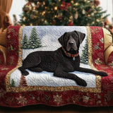 Marion - Housse de canapé matelassée Labrador Noir
