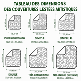 Lucie - Tapisserie artistique Papillons en Fleur