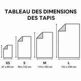 Margaux - Tapis décoratif Abysse Gardien
