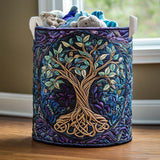 Panier à Linge Matelassé - Esprit de la Forêt