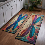 Jeanne - Tapis de cuisine Libellule