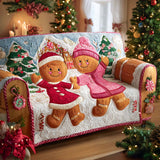 Olympe - Housse de canapé matelassée Motif de Noël