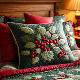 Housse de Coussin Matelassée - Houx