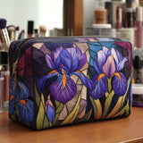 Gaëlle - Trousse de toilette matelassée Motif Floral