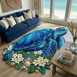 Pauline - Tapis décoratif Île Tortue
