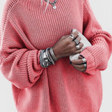 Lilja - College sweatshirt med blød fornemmelse